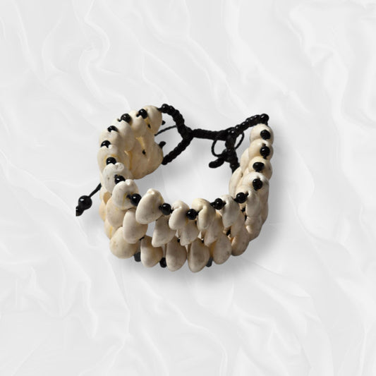 Faux Bone Off White Unisex Bracelet